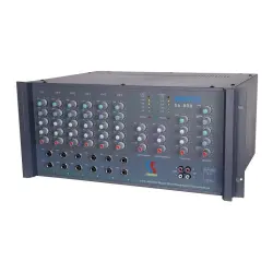 Startech Safir S6-800 6 Kanal 2x400 Watt 70-100V Trafo Çıkışlı Power Mikser - 3