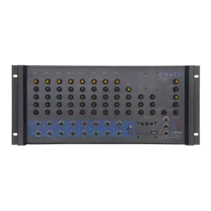 Startech Safir S8-1200 USB 8 Kanal 2x600 Watt 4 Ohm + 70-100V Kombine Çıkışlı Power Mikser - 1