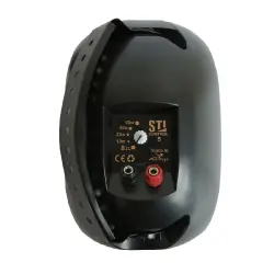 STI CONTROL 5 2 Yollu 60W Trafolu İç ve Dış Mekan Hoparlör (Siyah) - 3