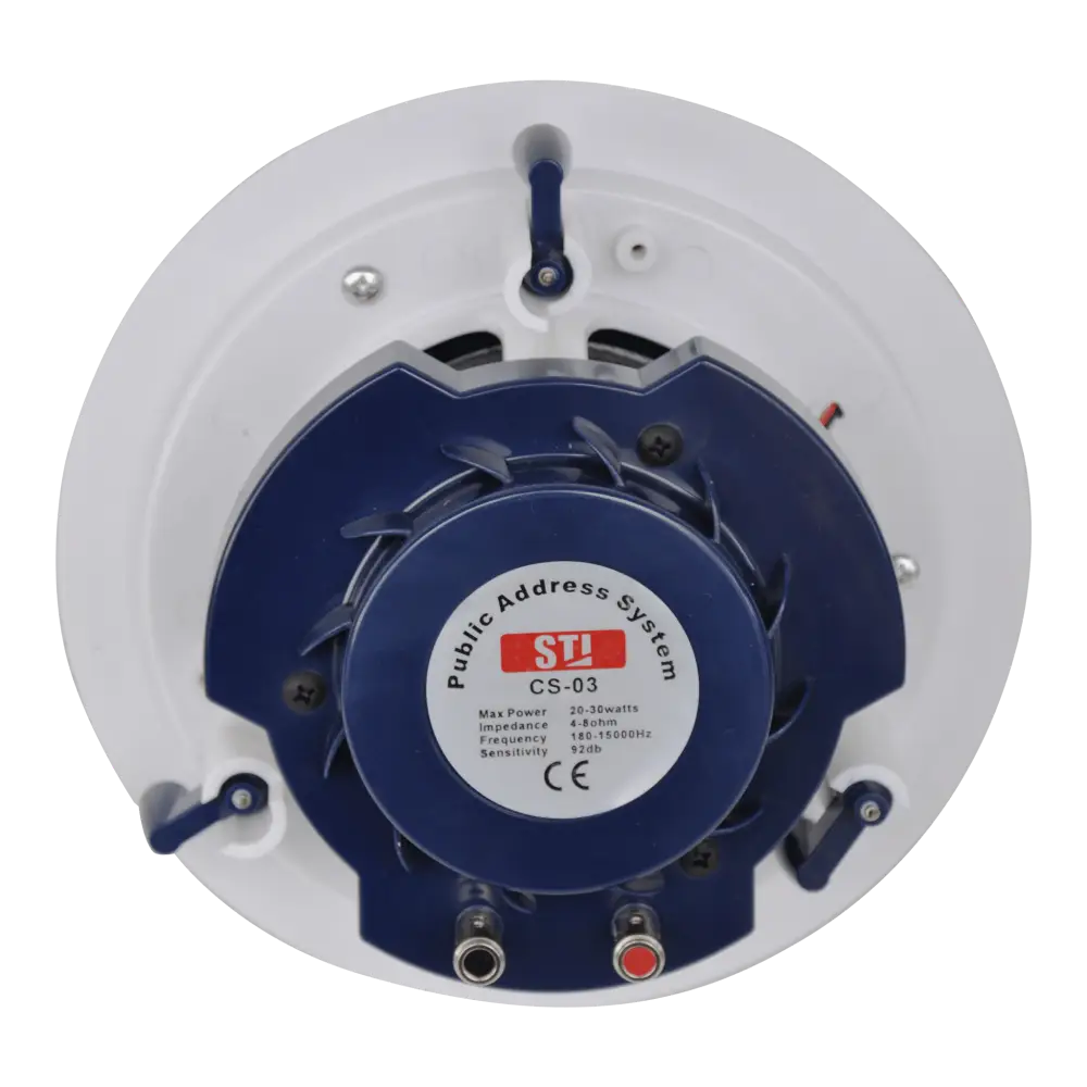 STI CS-03 2 Yollu 30W Tavan Hoparlörü (Beyaz) - 2