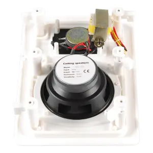 STI CSK-05 2 Yollu Dikdörtgen Tavan Hoparlörü (20-40W / 100V Trafolu & 8Ω) - 2