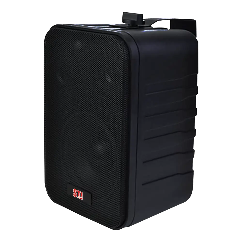 STI GFX Trafolu 2 Yollu Duvar Tipi Hoparlör (Siyah) - STI