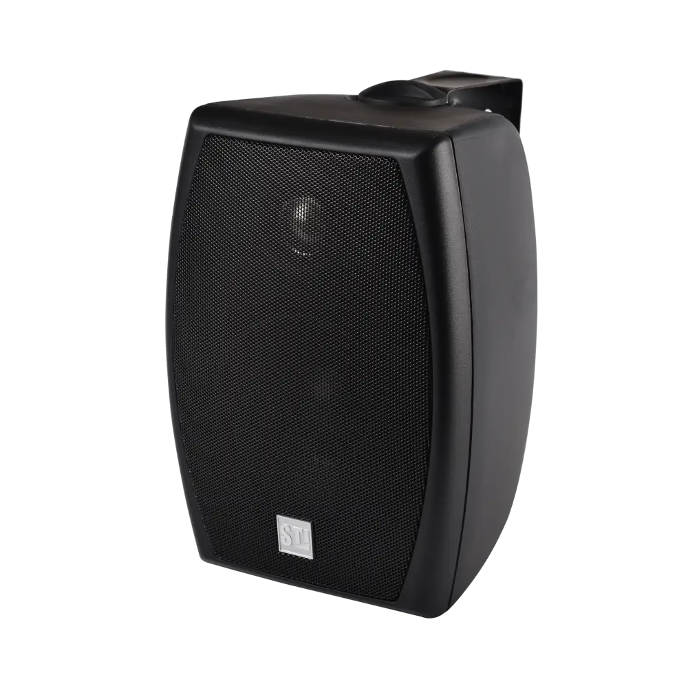 STI STUDIO 8 Trafosuz 2 Yollu Duvar Tipi Hoparlör (Siyah) - STI