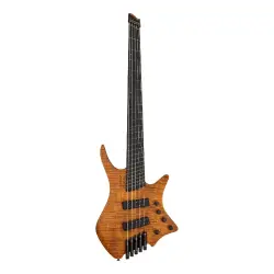 Strandberg Boden Bass Prog 5 Brown Headless Elektro Bas Gitar - 1