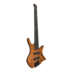 Strandberg Boden Bass Prog 5 Brown Headless Elektro Bas Gitar - 2