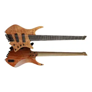 Strandberg Boden Bass Prog 5 Brown Headless Elektro Bas Gitar - 9