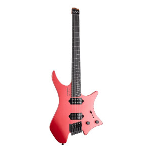 Strandberg Boden Metal NX 6 Blood Red Elektro Gitar - Strandberg