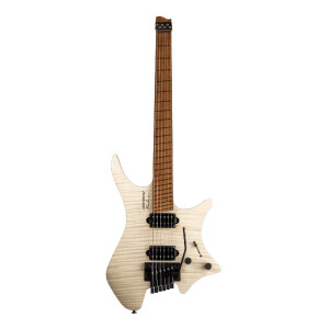 Strandberg Boden Original NX 6 Tremolo Neck-Thru Natural Elektro Gitar - Strandberg