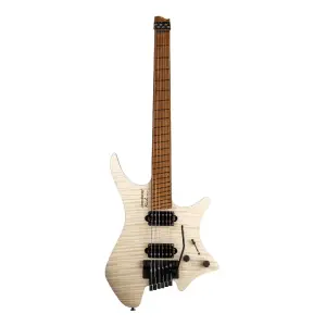 Strandberg Boden Original NX 6 Tremolo Neck-Thru Natural Elektro Gitar - 1