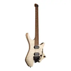 Strandberg Boden Original NX 6 Tremolo Neck-Thru Natural Elektro Gitar - 2