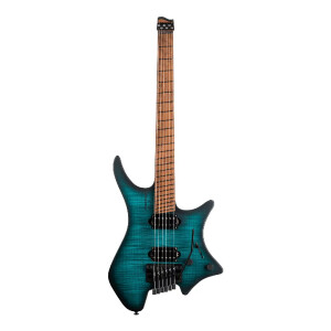 Strandberg Boden Original NX 6 Tremolo Neck-Thru Teal Elektro Gitar - Strandberg