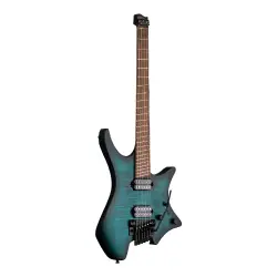 Strandberg Boden Original NX 6 Tremolo Neck-Thru Teal Elektro Gitar - 2