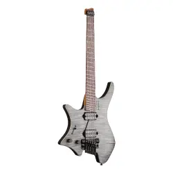 Strandberg Boden Standard NX 6 Lefty Tremolo Charcoal Headless Elektro Gitar (Solak) - 2