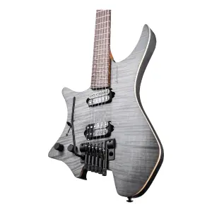 Strandberg Boden Standard NX 6 Lefty Tremolo Charcoal Headless Elektro Gitar (Solak) - 9