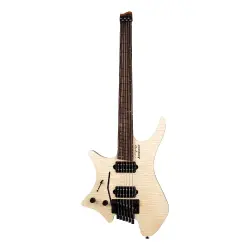 Strandberg Boden Standard NX 6 Lefty Tremolo Natural Headless Elektro Gitar (Solak) - 1