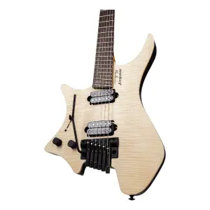 Strandberg Boden Standard NX 6 Lefty Tremolo Natural Headless Elektro Gitar (Solak) - 9
