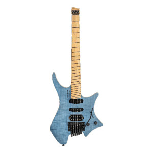 Strandberg Boden Standard NX 6 Tremolo Blue Headless Elektro Gitar - Strandberg