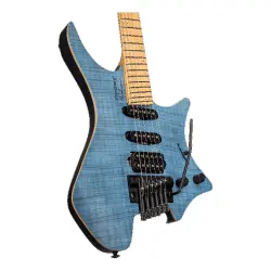 Strandberg Boden Standard NX 6 Tremolo Blue Headless Elektro Gitar - 9