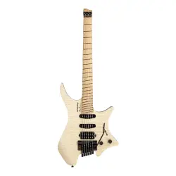Strandberg Boden Standard NX 6 Tremolo Natural Headless Elektro Gitar - 1