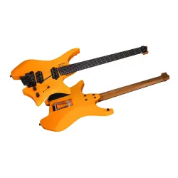 Strandberg Boden Standard NX 6 Tremolo Neon Orange Elektro Gitar - 10