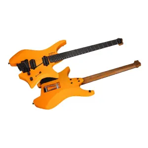 Strandberg Boden Standard NX 6 Tremolo Neon Orange Elektro Gitar - 10