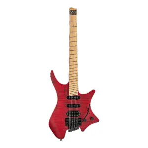 Strandberg Boden Standard NX 6 Tremolo Red Headless Elektro Gitar - 1