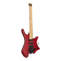 Strandberg Boden Standard NX 6 Tremolo Red Headless Elektro Gitar - 2