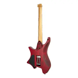 Strandberg Boden Standard NX 6 Tremolo Red Headless Elektro Gitar - 4