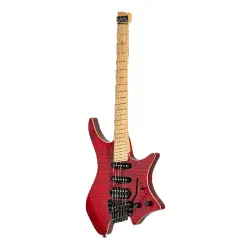 Strandberg Boden Standard NX 6 Tremolo Red Headless Elektro Gitar - 8
