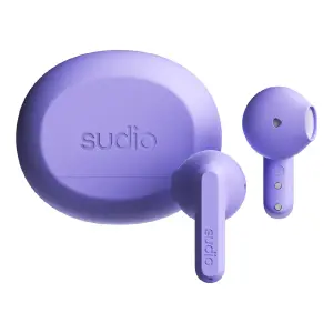 Sudio A3 Kablosuz Kulak İçi Kulaklık (Mor) - 1