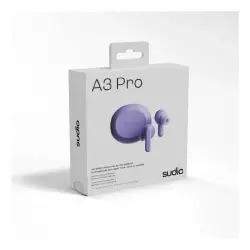 Sudio A3 Pro True Wireless Gürültü Engelleyici Kulak İçi Kulaklık (Mor) - 3