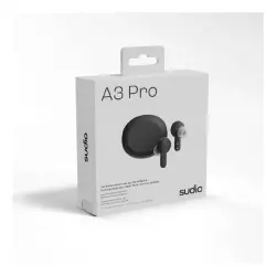 Sudio A3 Pro True Wireless Gürültü Engelleyici Kulak İçi Kulaklık (Siyah) - 3