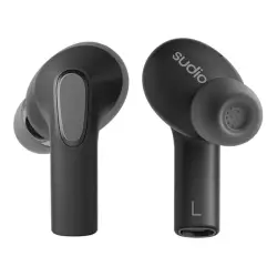 Sudio E3 Hybrid Aktif Gürültü Engelleyici Kablosuz Kulak İçi Kulaklık (Siyah) - 3
