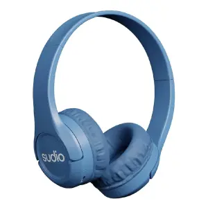 Sudio K1 Kidz Çocuklar İçin Kablosuz Kulak Üstü Kulaklık (Mavi) - 1