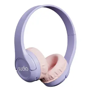 Sudio K1 Kidz Çocuklar İçin Kablosuz Kulak Üstü Kulaklık (Mor) - 1