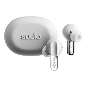 Sudio N3 Pro ANC Bluetooth Kulak İçi Kulaklık (Chrome White) - 1