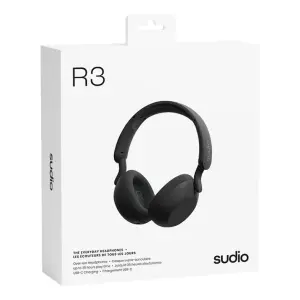 Sudio R3 Bluetooth Kulak Üstü Kulaklık (Siyah) - 4