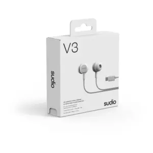 Sudio V3 USB-C Kablolu Kulak İçi Kulaklık (Beyaz) - 3
