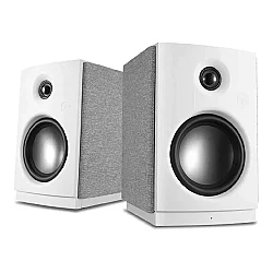 Swan OS-10 4 inç Bluetooth Aktif Stereo Hoparlör (Beyaz) - Swan
