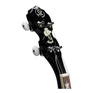 SX BJ405 Natural Banjo - 4