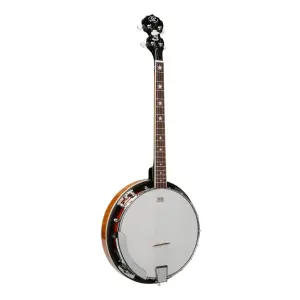 SX BJ454VS Tenor Banjo (Vintage Sunburst) - 2