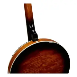 SX BJ454VS Tenor Banjo (Vintage Sunburst) - 3