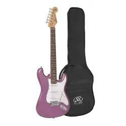 SX ED1-MPP Elektro Gitar (Metallic Purple) - SX