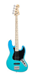 SX SBM1 Bass Guitar (Blue Glow) - SX