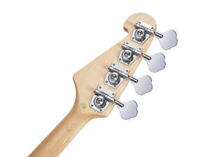 SX SBM1 Bass Guitar (Blue Glow) - 5