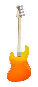 SX SBM1 Bass Guitar (Burning Fire) - 2