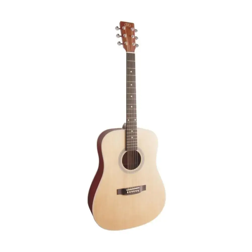 SX SD204 Dreadnought Akustik Gitar (Natural) - 1