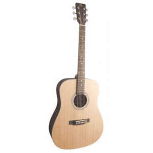 SX SD204TBK Akustik Gitar - 1