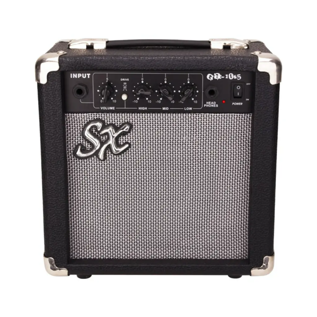 SX SE1 Elektro Gitar Seti (Metallic Silver) - 2