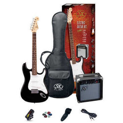 SX SE1 SK BK Elektro Gitar Seti - SX
